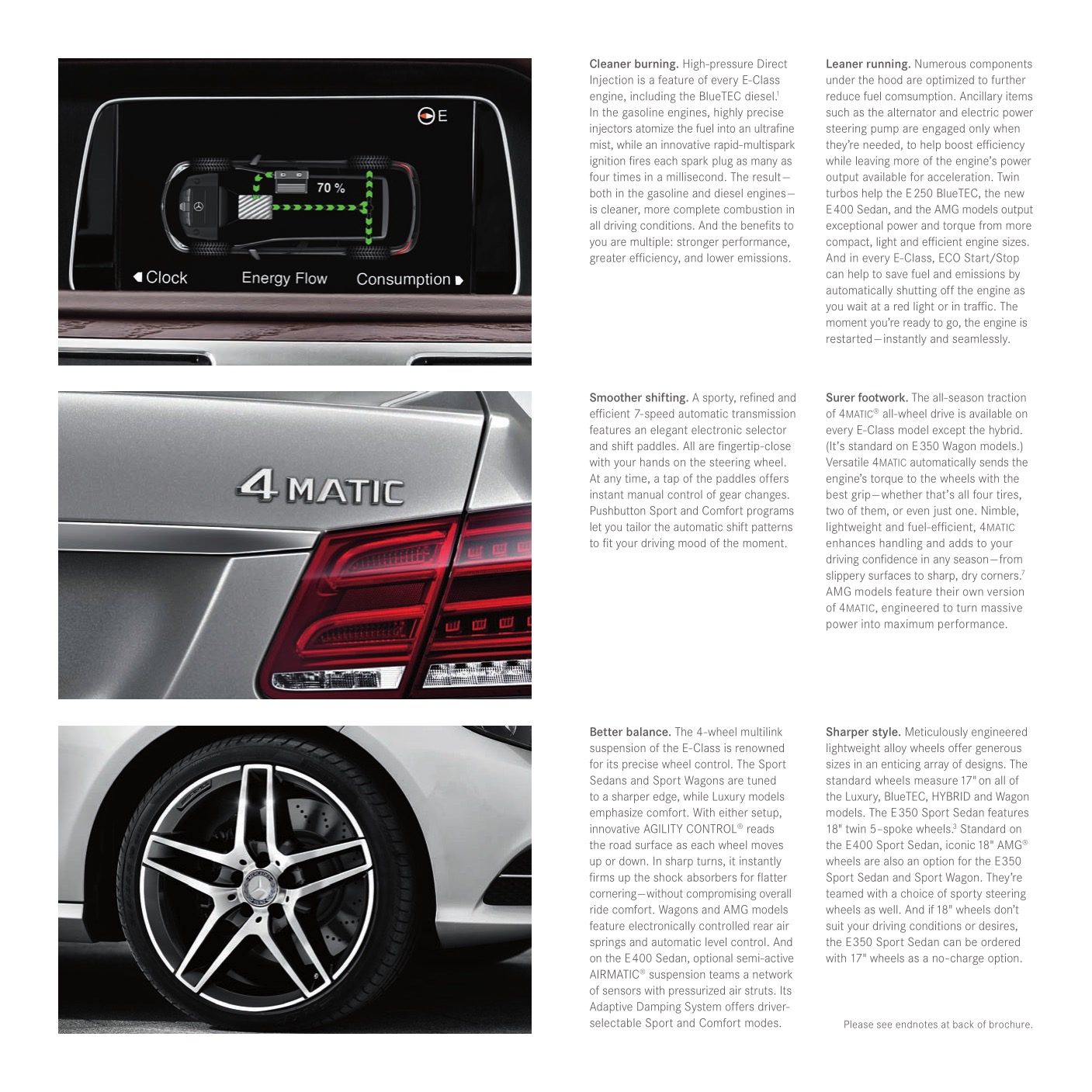 2015 Mercedes-Benz E-Class Brochure Page 7